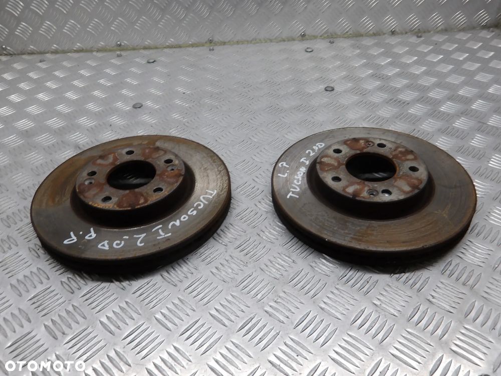 HYUNDAI TUCSON I 04-10 TARCZE HAMULCOWE TYLNE - 2