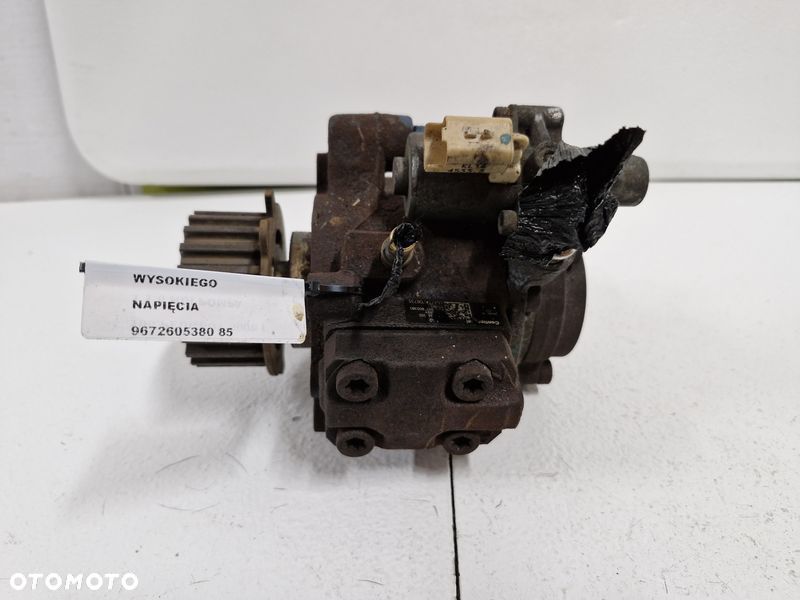 peugeot 5008 1 i citroen 1.6 hdi pompa wtryskowa wysokiego ciśnienia 9672605380 - 5
