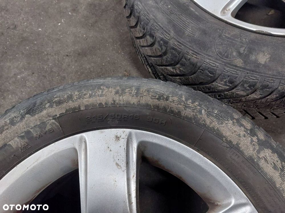 OPONY ZIMOWE 2 SZT + CAŁOROCZNE 2 SZT 215/60R16 NOKIAN GOODYEAR - 6