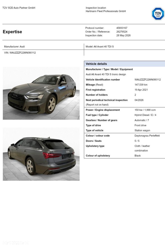Audi A6 Avant 40 TDI S tronic S line - 20
