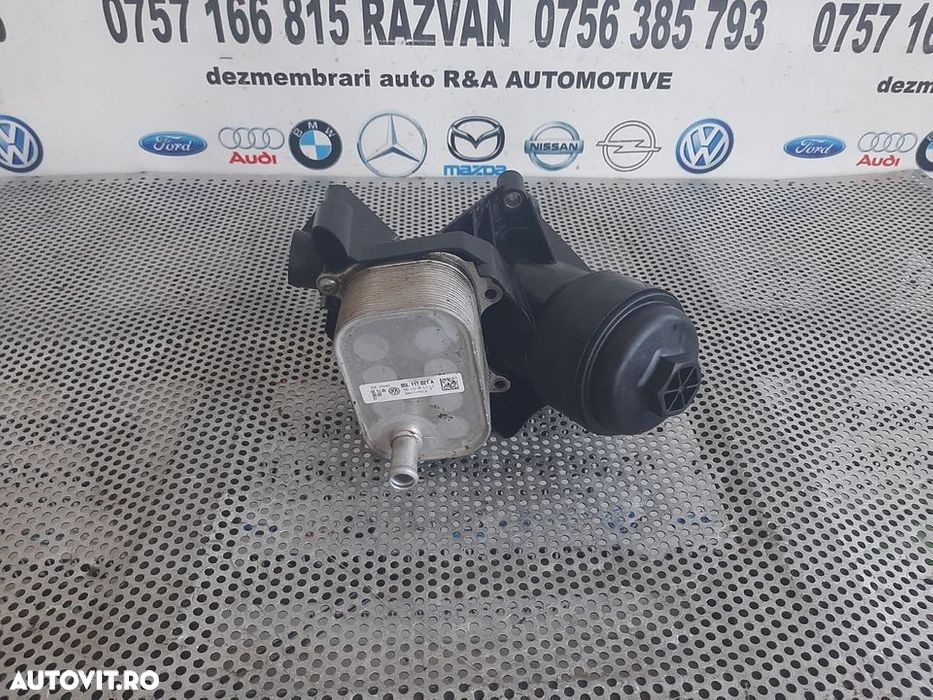 Carcasa Filtru Racitor Ulei Termoflot Audi A6 4K C8 A7 A5 9T A4 B9 Vw Seat Skoda 2.0 Tdi Euro 6 Dup - 1