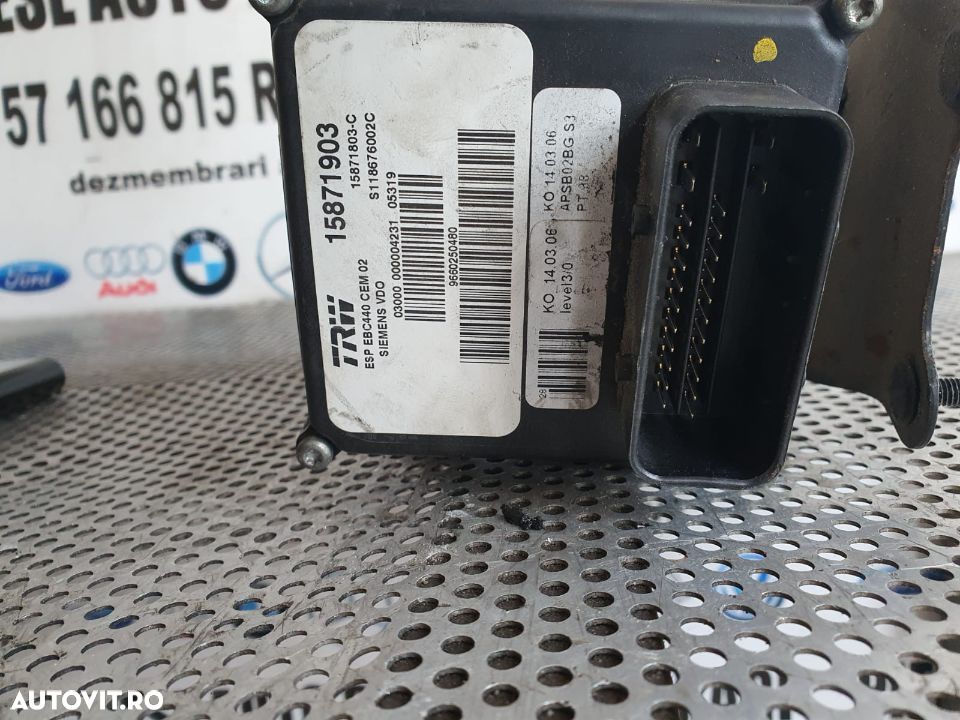 Pompa Modul Abs ESP Citroen C6 2.7 Hdi Motor UHZ An 2006-2012 - 4