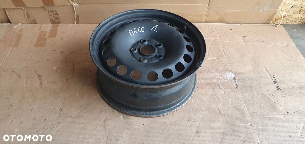 Felga stalowa VW 5x112 6.5J ET42 16" R16 VW Passat B6 3C0601027H - 2