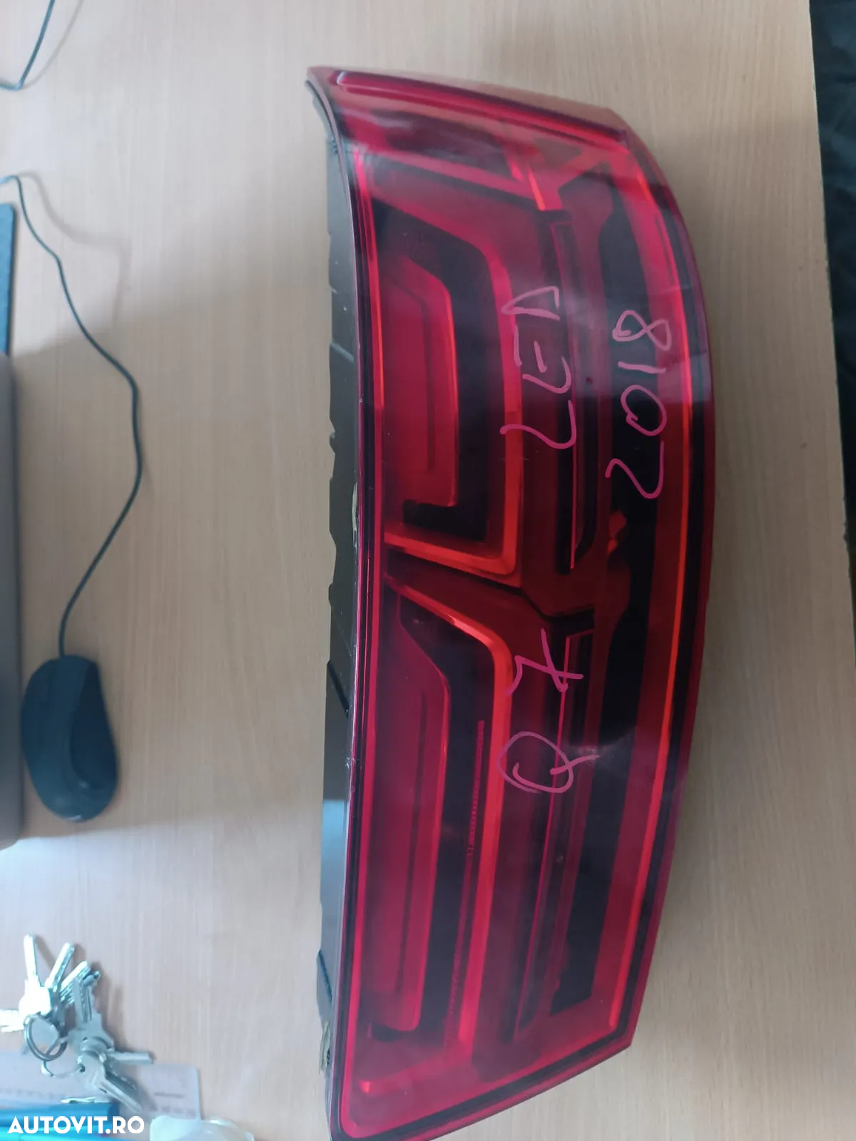 Lampă spate cu LED Audi Q7 2017-2019, partea dreaptă, dreapta, OEM - 5