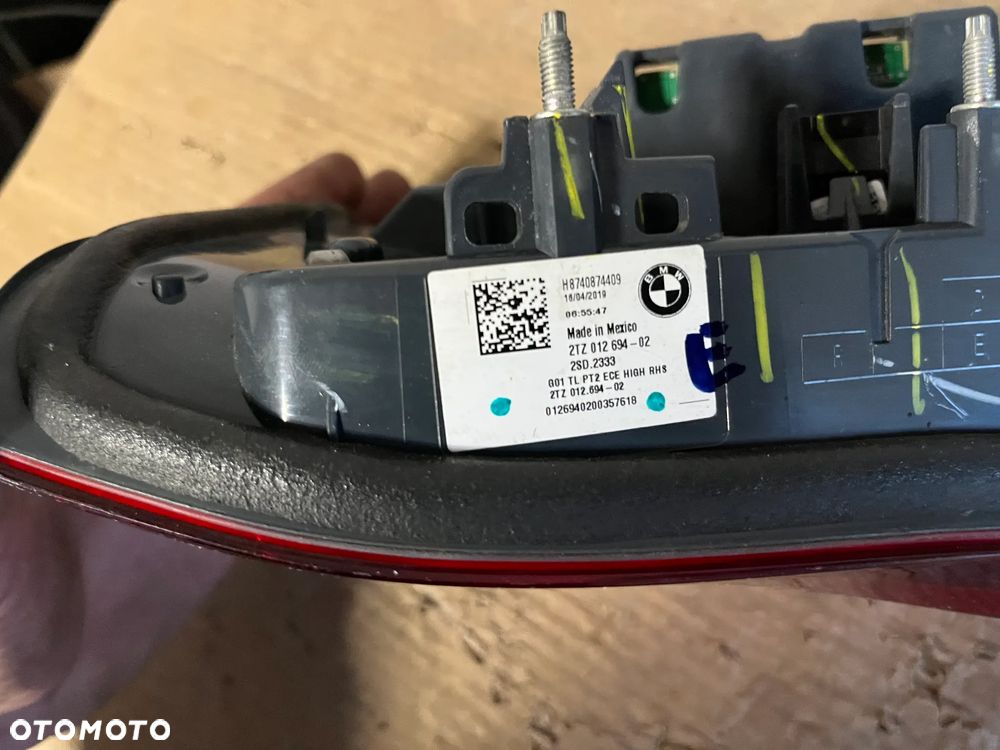 BMW X3 G01 LAMPA PRAWY TYŁ EU - 4