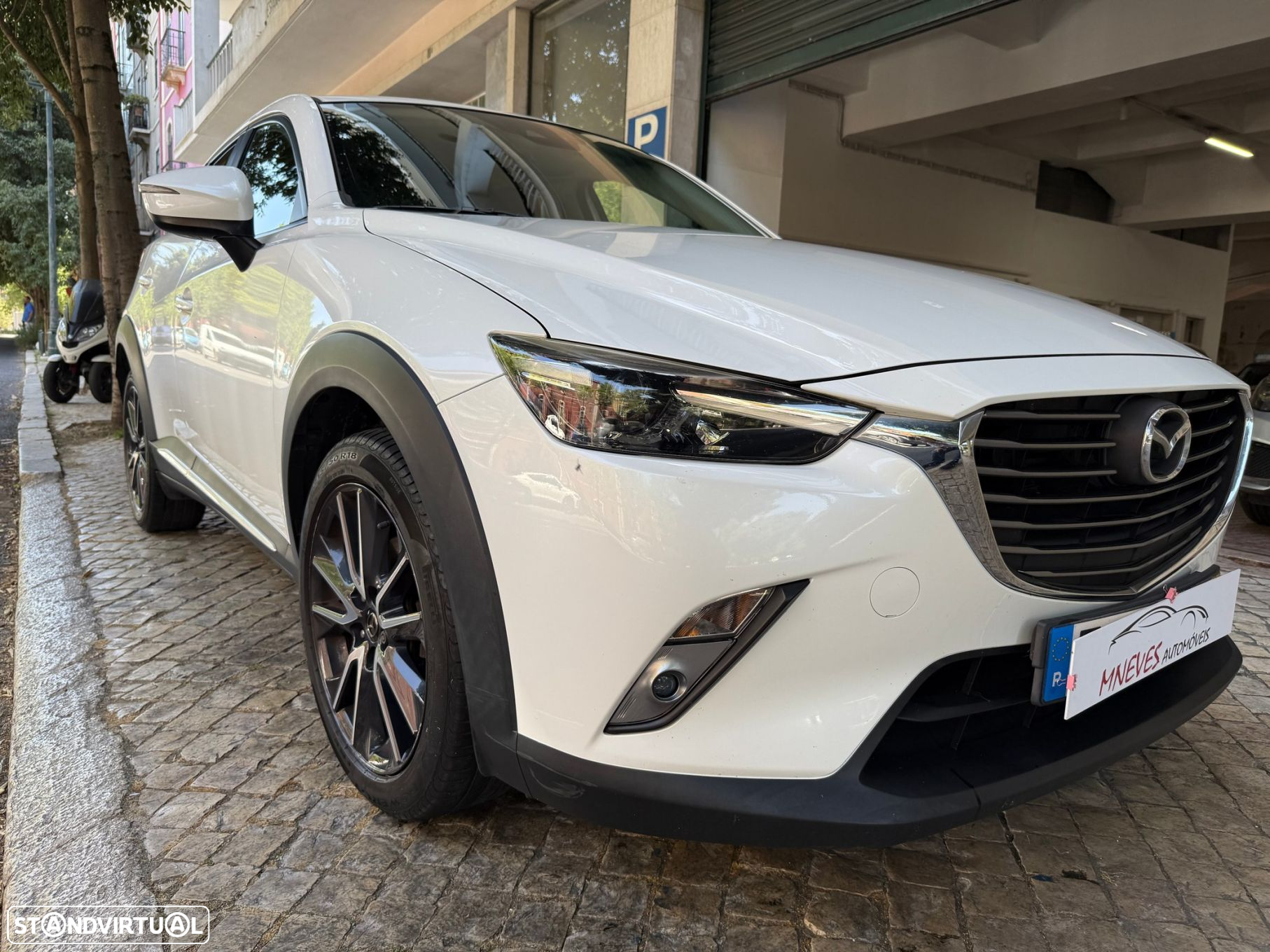 Mazda CX-3 1.5 Sky.Excellence HT Leather White Navi - 9