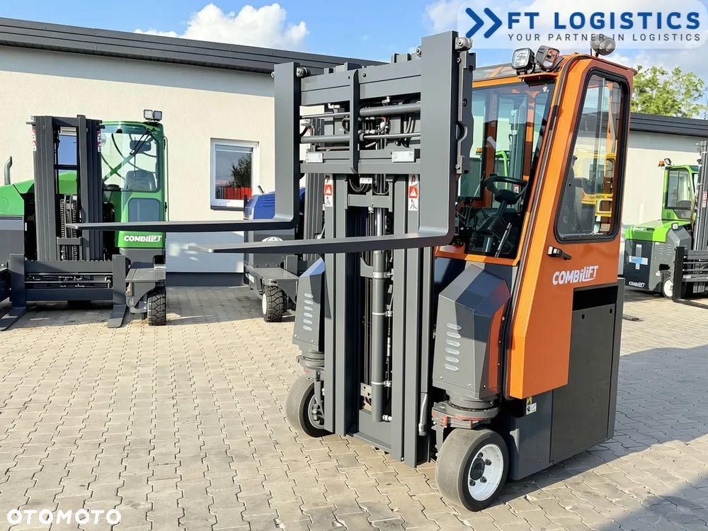 Combilift WÓZEK CZTEROKIERUNKOWY - WIELOKIERUNKOWY | COMBILIFT CBE2500 | ELEKTRYCZNY | TRIPLEX 4900MM | POZYCJONER WIDEŁ | PRZESUW BOCZNY | WOLNY SKOK | NOWE OPONY | PO SERWISIE | STAN IDEALNY - 6