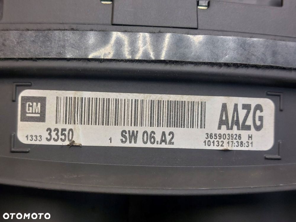 LICZNIK ZEGARY OPEL INSIGNIA A 13333350 - 2