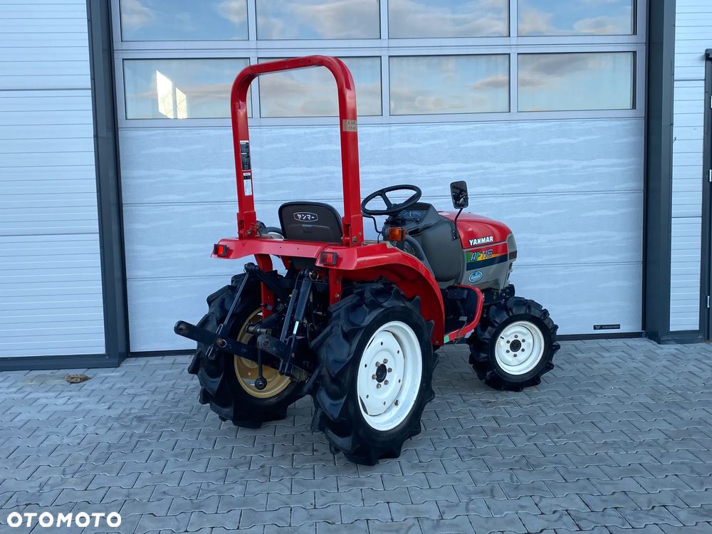 Yanmar AF120 Mini traktor Ciągnik Traktorek 4x4 + Ładowacz czołowy TUR Wspomaganie kierownicy Rewers - 6