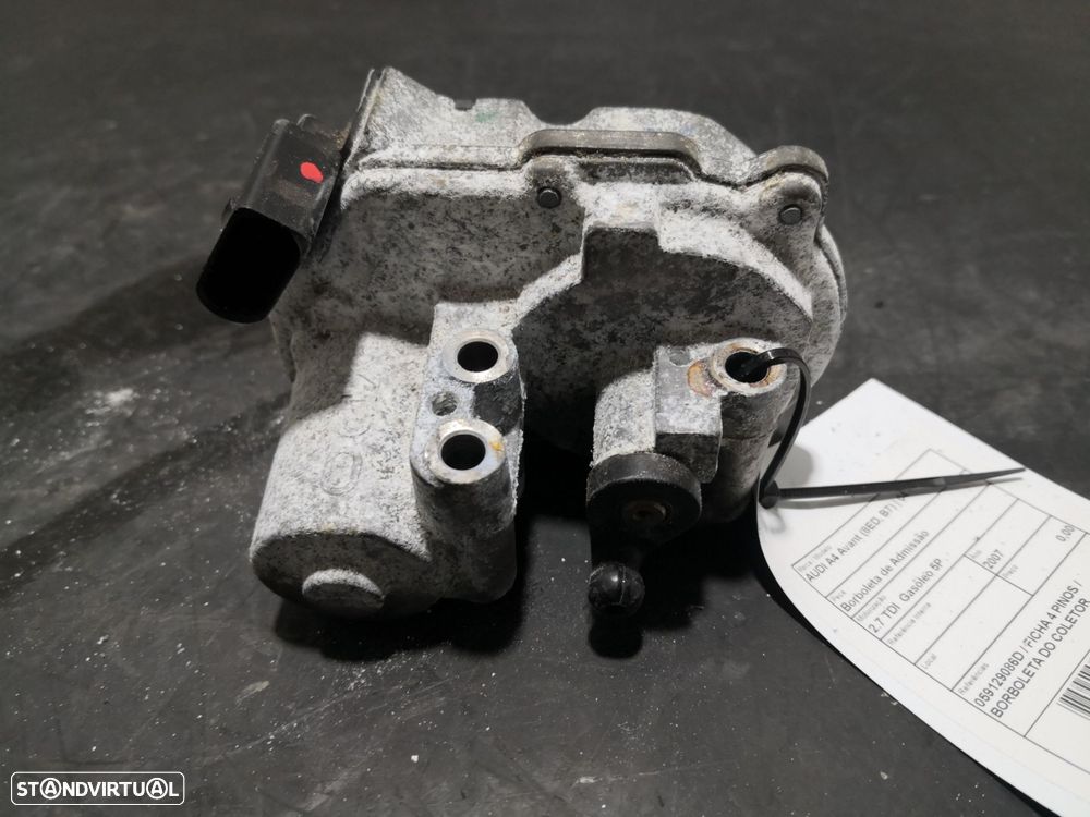 Borboleta De Admissão Audi A4 Avant (8Ed, B7) - 2