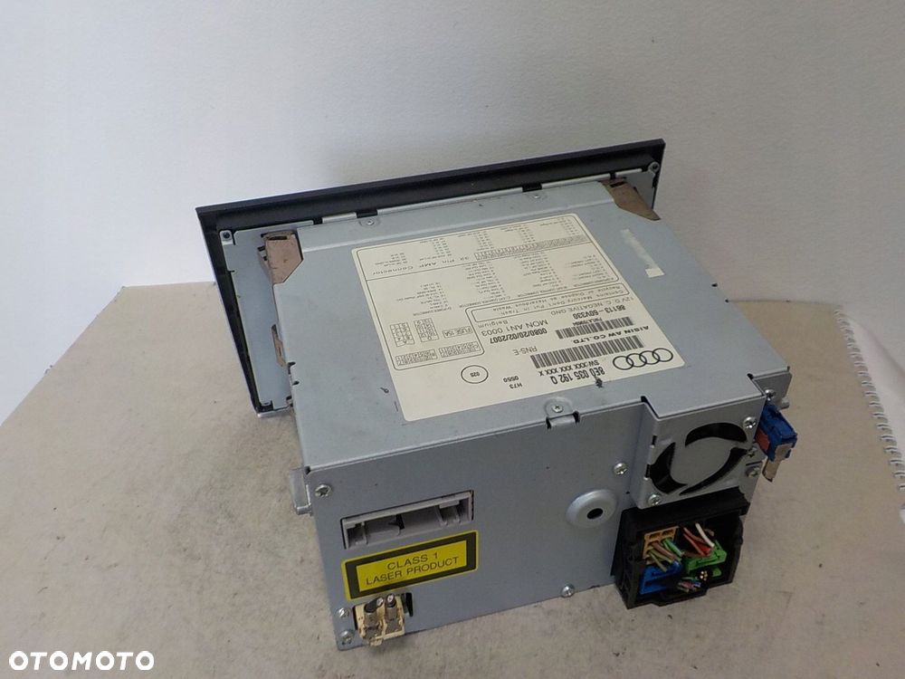 AUDI A4 B6 RADIO NAWIGACJA PLUS FABRYCZNA 8E0035192Q - 3