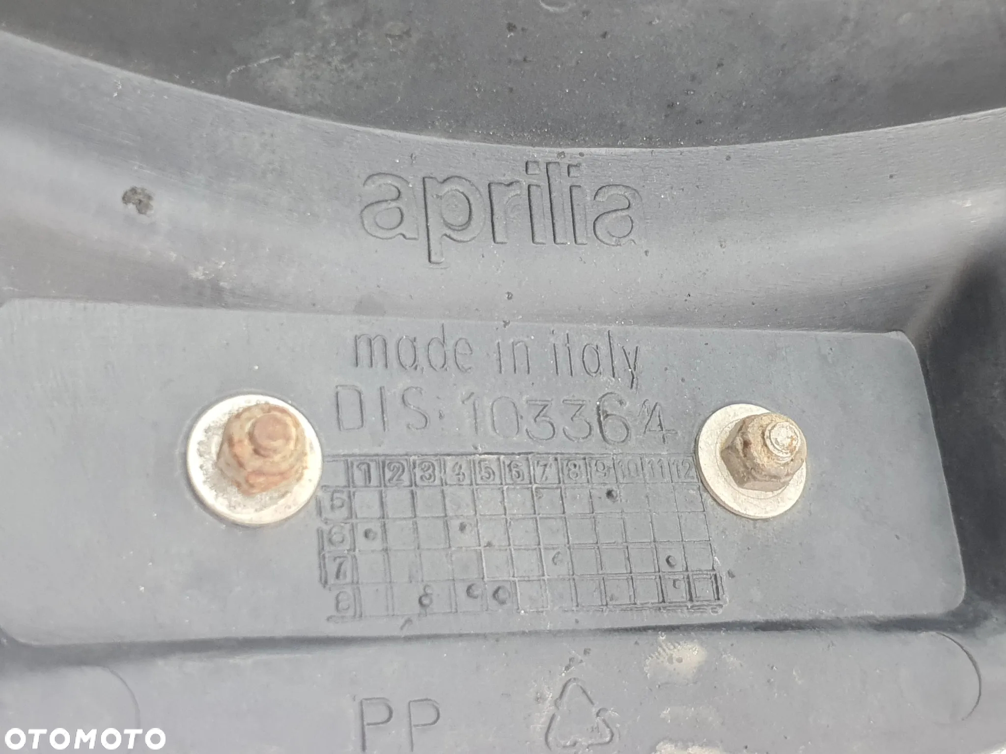 Blotnik Tyl Nadkole Oslona Zadupek  Aprilia Mojito Custom 50 Habana - 25