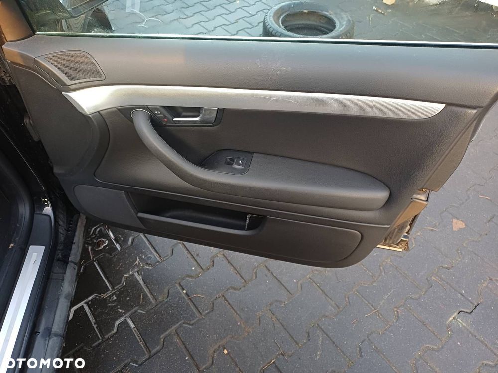 FOTELE KOMPLET LEWY PRAWY KANAPA TYŁ + BOCZKI AUDI A4 B7 SEDAN SKÓRA - 10