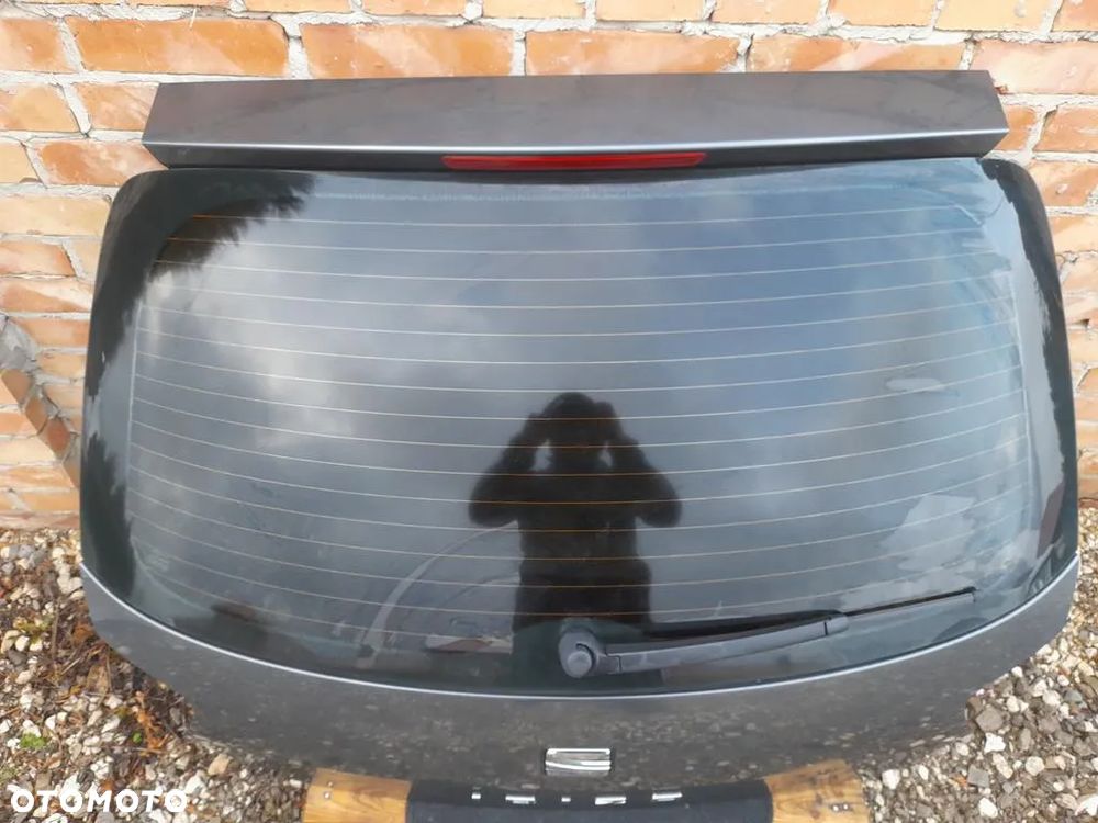 klapa bagażnika tył tylne Seat Ibiza IV lift 6j 5d HB LX7R bez malowania - 8