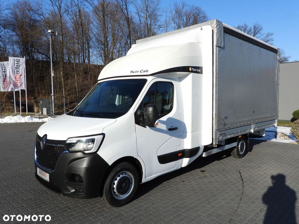 Renault MASTER PLANDEKA 10 PALET WEBASTO TEMPOMAT LEDY PNEUMATYKA KLIMATYZACJA  165KM - 7