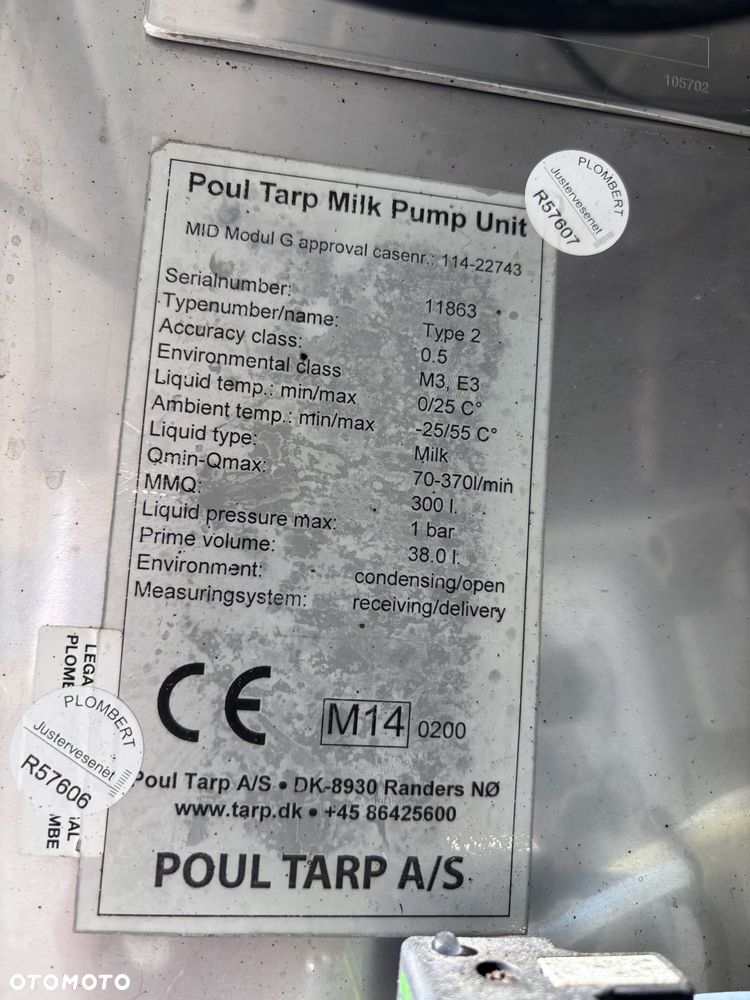 Scania R540 6x2 + Retarder + 17000L + Milk Pump - 20