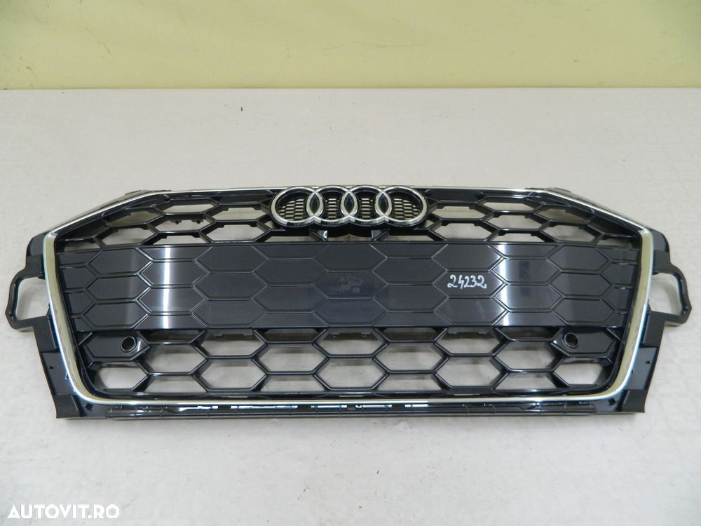 Grila radiator Audi A4 8W B9  S-Line facelift, 2020, 2021, 2022, 2023, 2024, cod origine 8W0853651EB - 3
