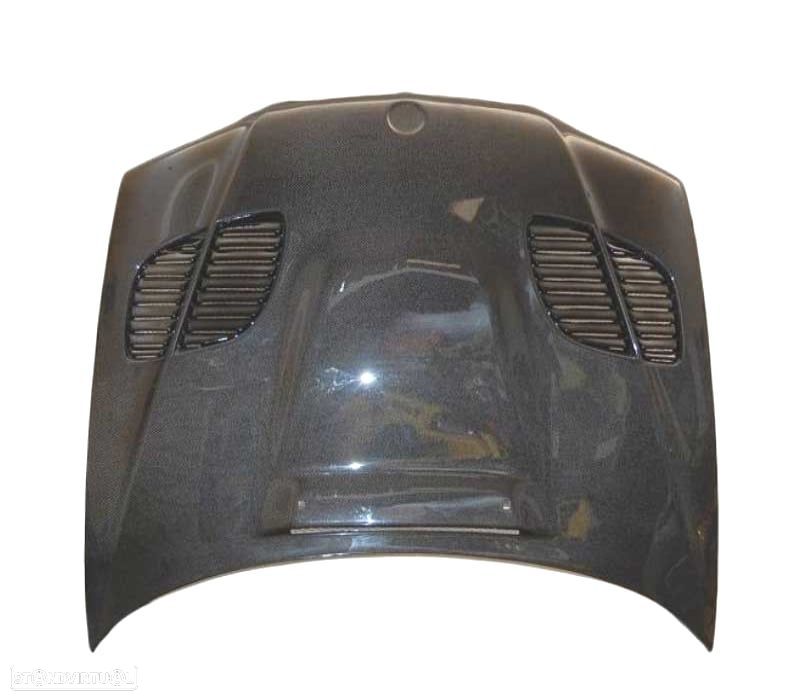 CAPÔ BMW E46 LOOK M3 GTR 98-01 CARBONO - 3