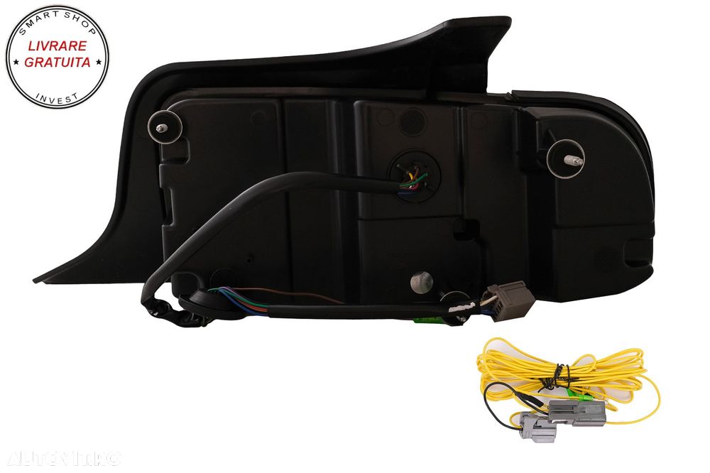 Stopuri Full LED Ford Mustang V Pre-Facelift (2010-2012) Fumuriu 7 moduri Dinamic- livrare gratuita - 10