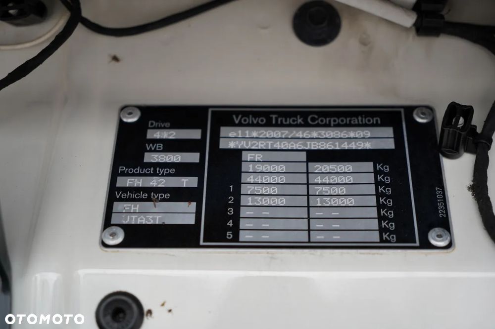 Volvo FH 500 / KLIMA POSTOJOWA / I-SHIFT - 34