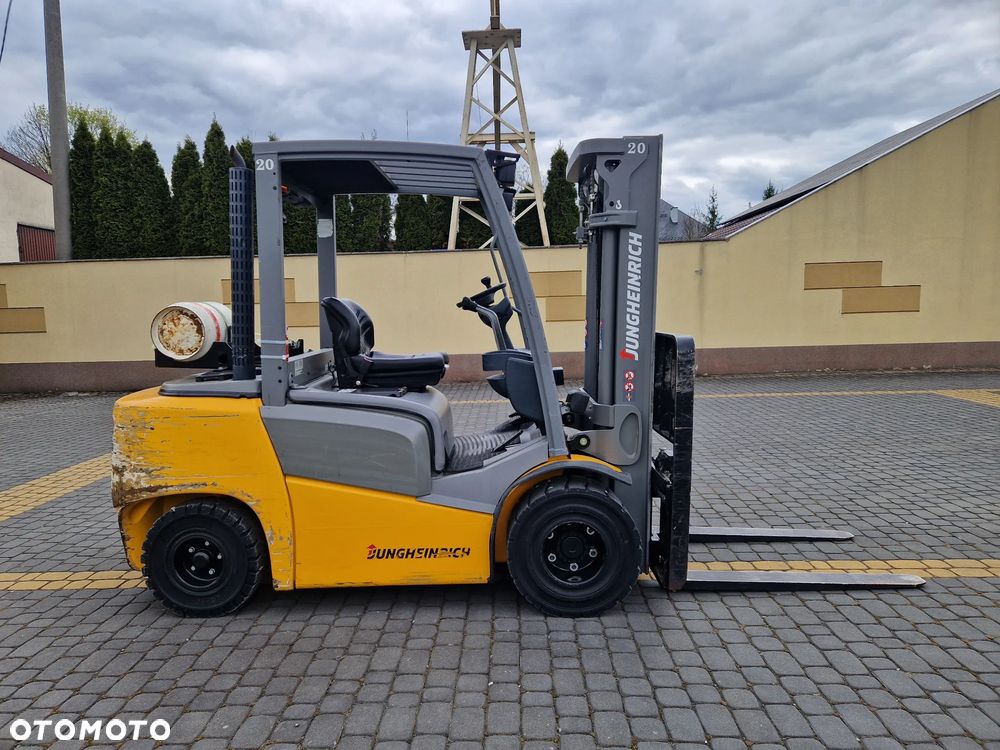 Jungheinrich TFG 430 / LPG / Udźwig  3 tony / Duplex /  Przesuw Boczny / 2020 r. - 5