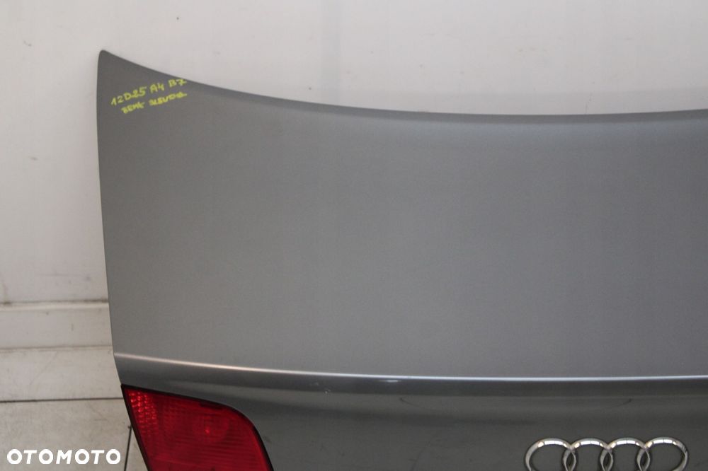 AUDI A4 B7 SEDAN S-LINE 04R- KLAPA BAGAŻNIKA TYŁ TYLNA LY7G - 2