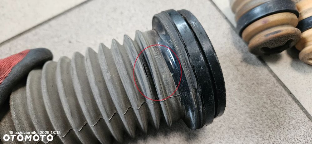 Sprężyna przód mocowanie amortyzatora odbój Fiat Doblo II Opel Combo D LIFT 1,6 M-Jet 2019r - 11