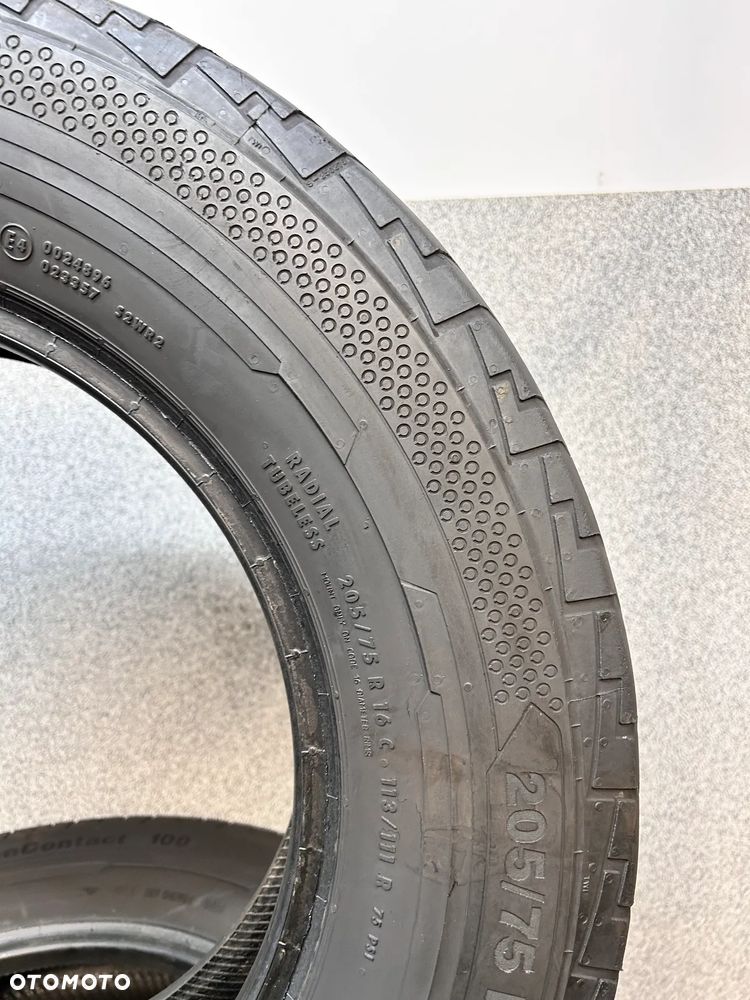 6 OPON LETNICH CONTINENTAL 205/75/16C  113/111R - 11