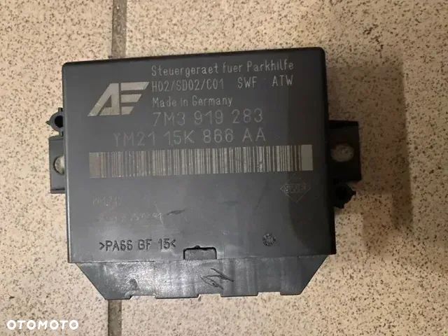 MODUŁ STEROWNIK PARKOWANIA PDC VOLKSWAGEN VW SHARAN 7M3919283 - 1