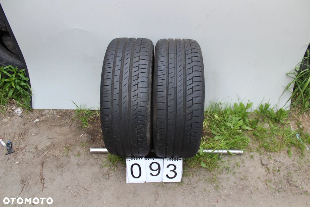 OPONY LETNIE Continental Premium Contact 6  245/45/19  2 sztuki po 7 mm