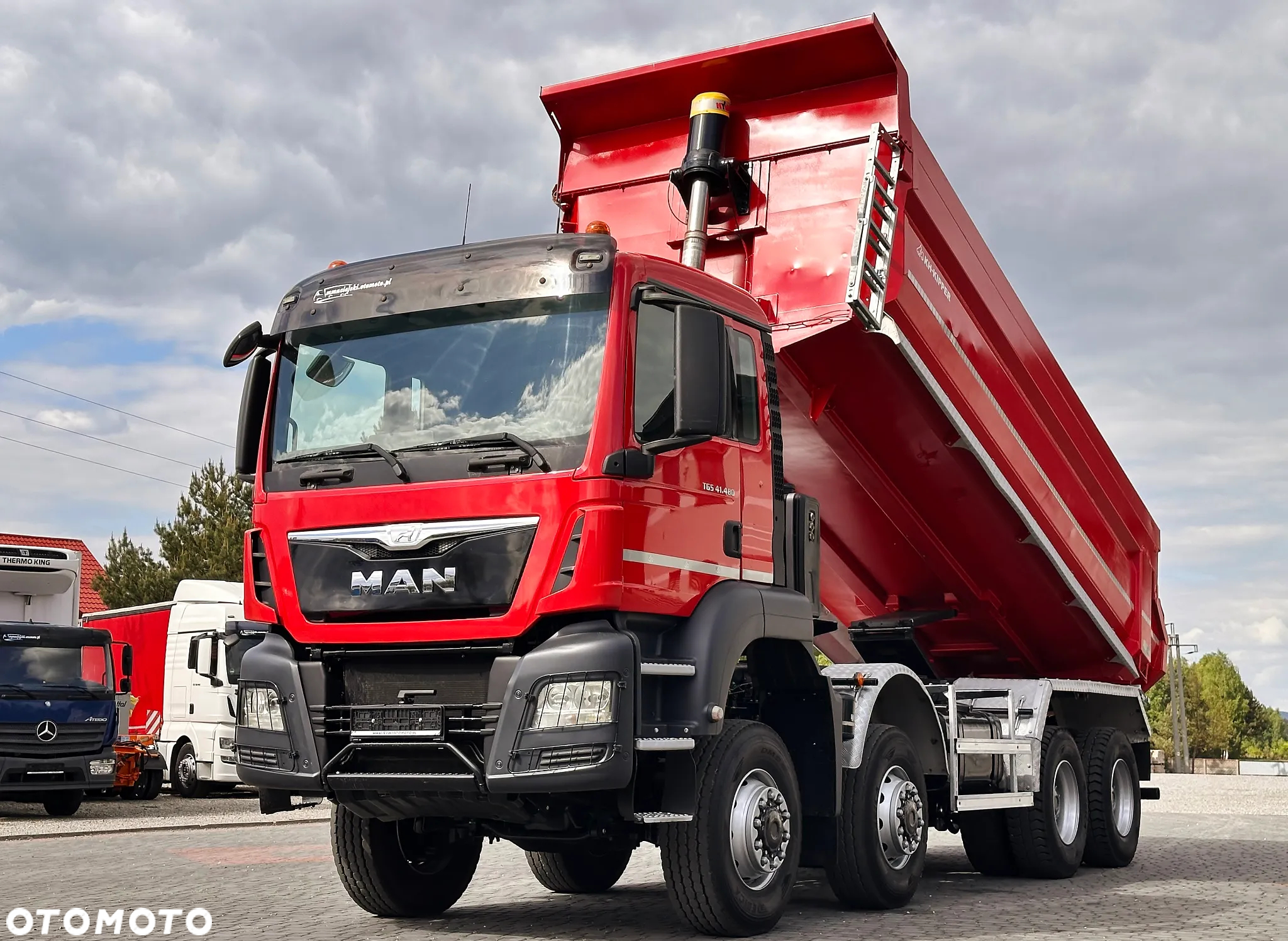 MAN TGS 41.480 8X8 WYWROTKA KH KIPPER / REDUKTOR - 28
