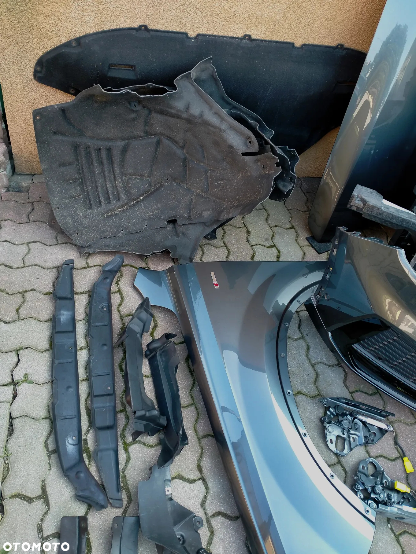 AUDI Q7 4M LIFT S-line / LZ7S / MASKA / ZDERZAK / LAMPA LAMPA / BŁOTNIK / PAS PRZEDNI PRZÓD KOMPLETNY / ORYGINAŁ - 6