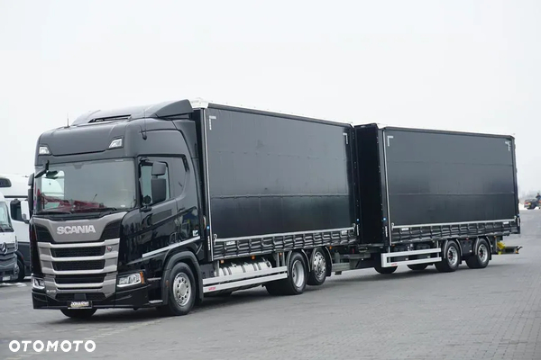 Scania R 410 / LNG / ACC / EURO 6 / ZESTAW PRZEJAZDOWY 120 M3 / RETARDER
