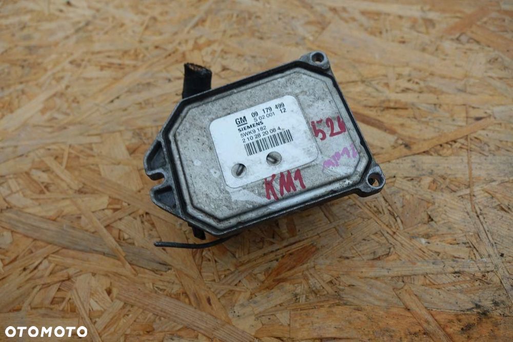 STEROWNIK SILNIKA ECU KOMPUTER OPEL VECTRA C 1.8 B  09179499 5WK9182 - 2