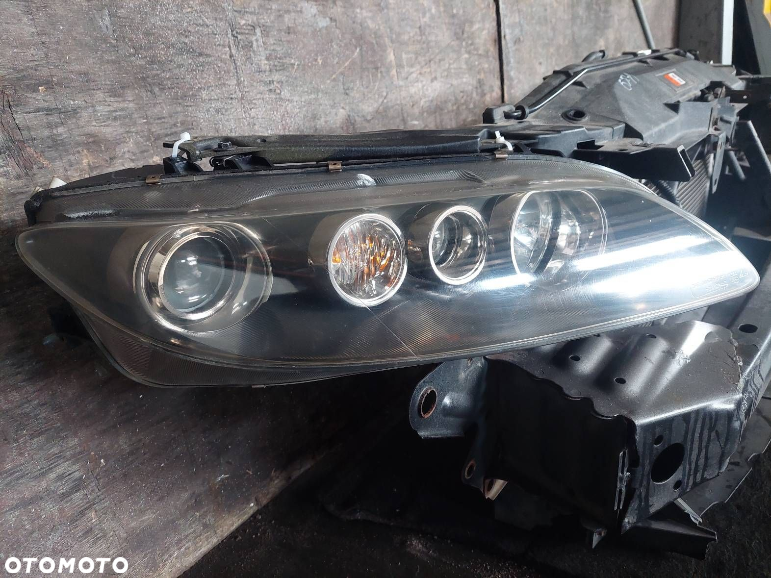 PAS PRZEDNI WZMOCNIENIE CZOŁOWE + LAMPY XENON MAZDA 6 I LIFT GG GY EU - 3