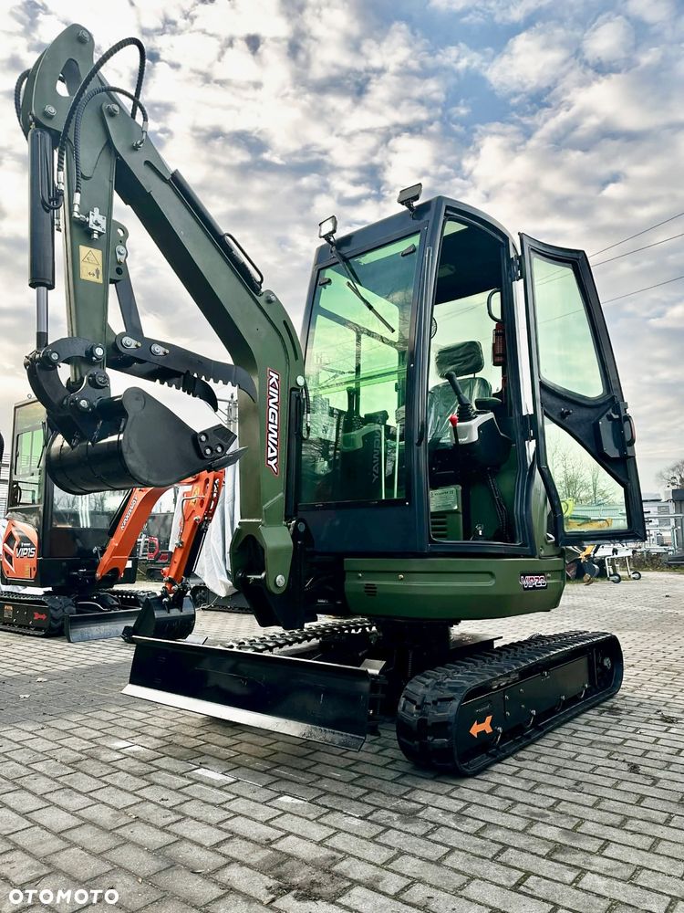 Kubota Kingway Engine KUBOTA SV20 Ramię SKR 22KM 3cyl 2000kg - 3