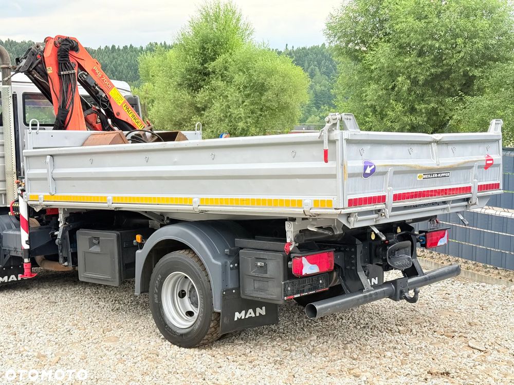MAN MAN TGL 12-240 Kiper Wywrotka 4x2 Kran PALFINGER PK 12500 BARDZO DOBRY STAN - 12