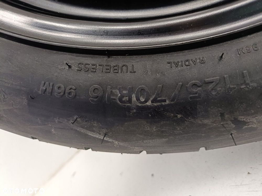 KOŁO DOJAZDOWE Audi Seat Vw Golf VI 125/70 R16 1K0601027AL 5x112 dojazdówka - 7