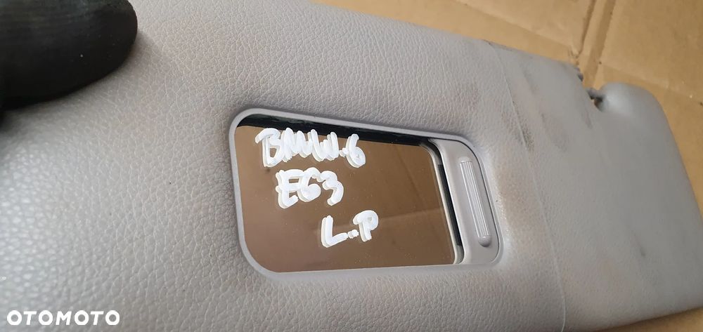 Słonecznik osłona przeciwsłoneczna lewa BMW 6 E63 - 6