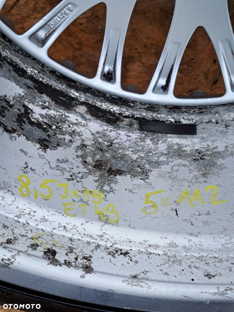 AUDI SPEEDLINE ALUFELGI FELGI 8,5Jx19 ET43 5x112 8K0601025S 255/35R19 - 2