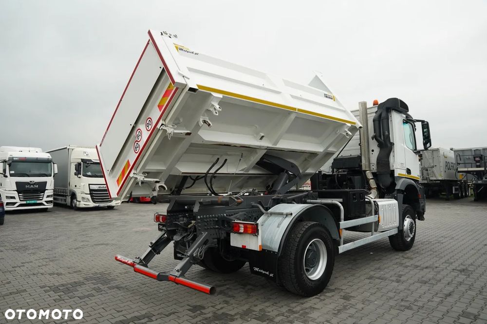 Mercedes-Benz AROCS 2038 / 4x4 / WYWROTKA 2 STRONNA / HYDROBURTA / AUTOMAT / - 13