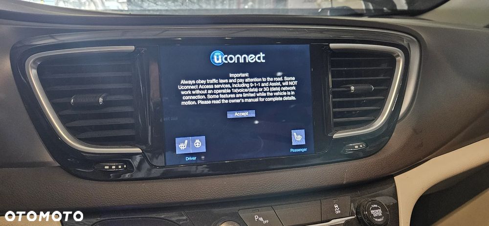 Chrysler Pacifica 2016- Wyświetlacz nawigacji Monitor Ekran Radio Moduł navi P68223456AD 68232026AK - 3