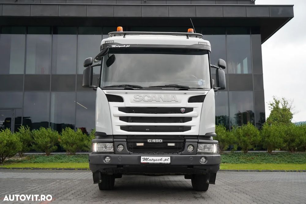 Scania G 450 / RETARDER / HIDRAULICĂ / CABINĂ JOSĂ / EURO 6 - 4