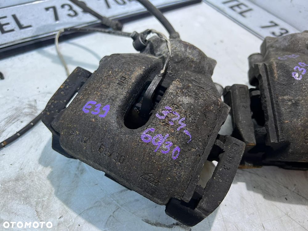 Zaciski jarzma Bmw e39 swap duże hamulce 324mm (2 zaciski z jarzmami) do diesla i do benzyny (Nie do v8) - 3
