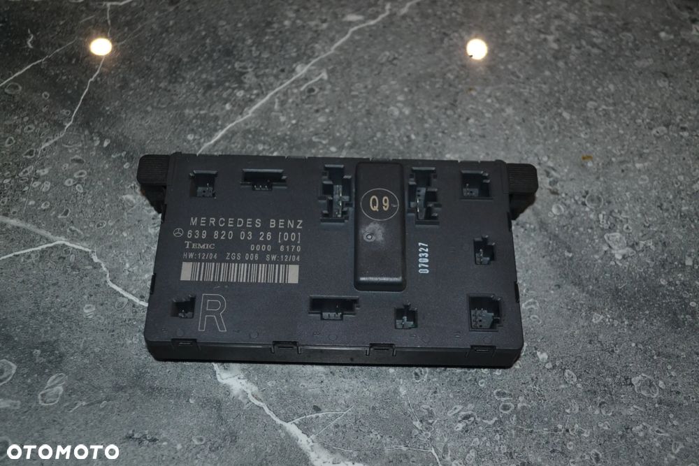 MERCEDES VITO 639 VIANO MODUŁ STEROWNIK DRZWI PRAWY 6398200326 - 1