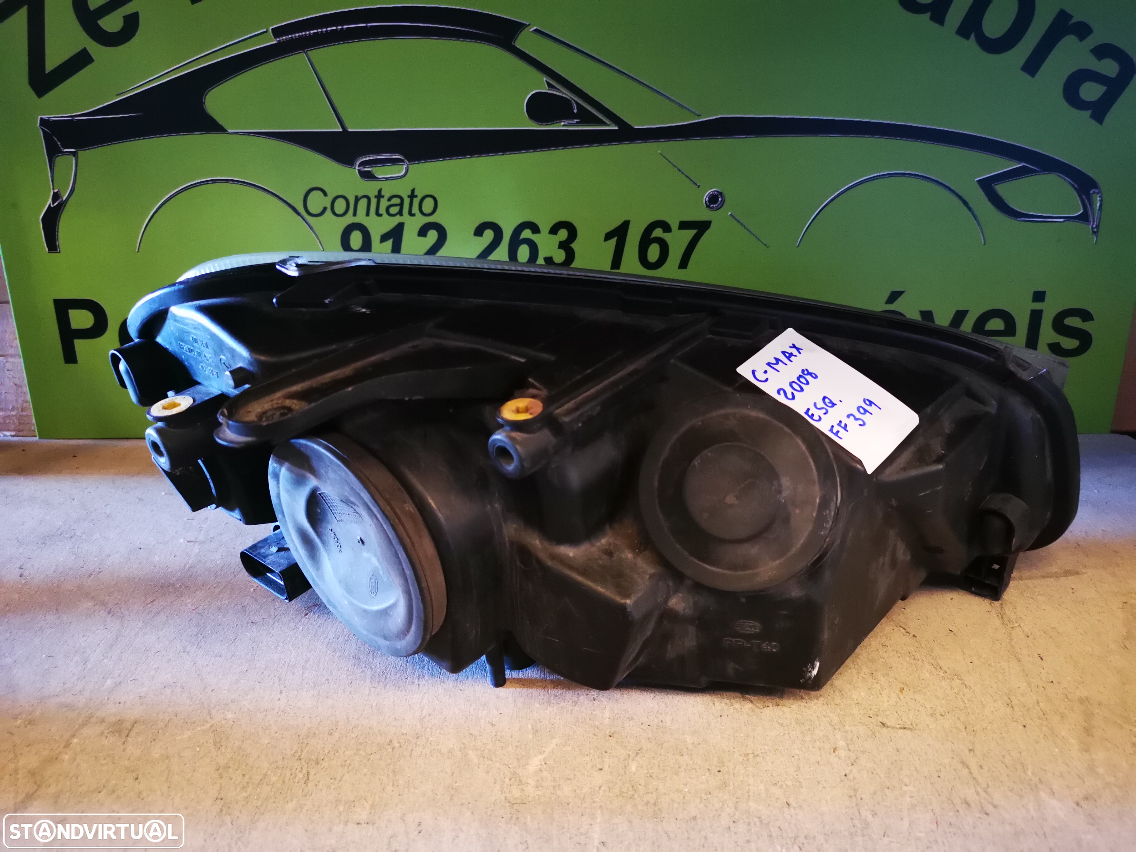FORD C-MAX FAROL ESQUERDO - FF399 - 6