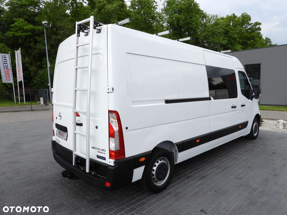 Opel MOVANO  FURGON BRYGADÓWKA  7 MIEJSC TEMPOMAT LEDY KLIMATYZACJA  135KM - 15