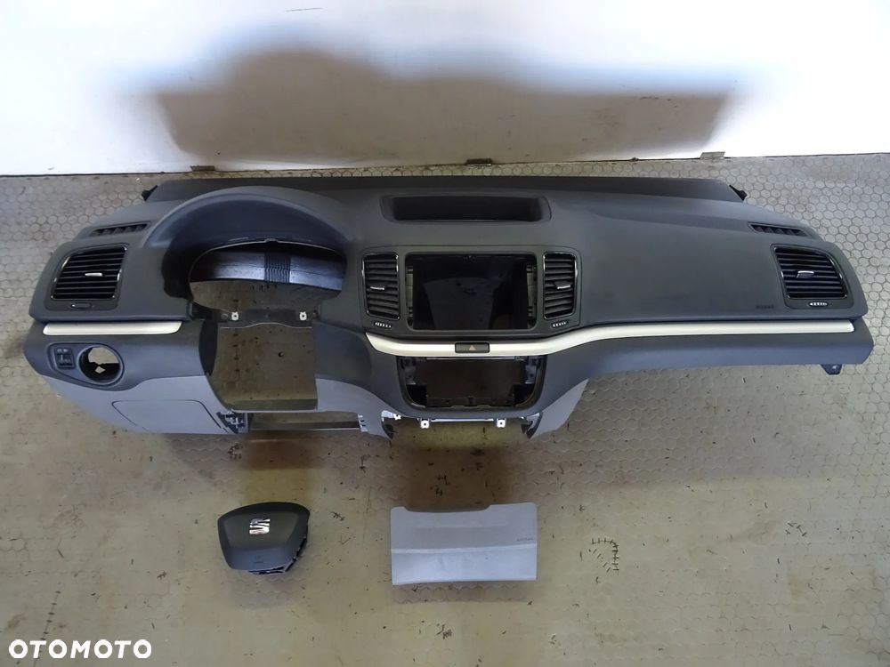 Deska konsola kokpit Poduszki SIWA  Seat Alhambra 7N II LIFT czesci - 1