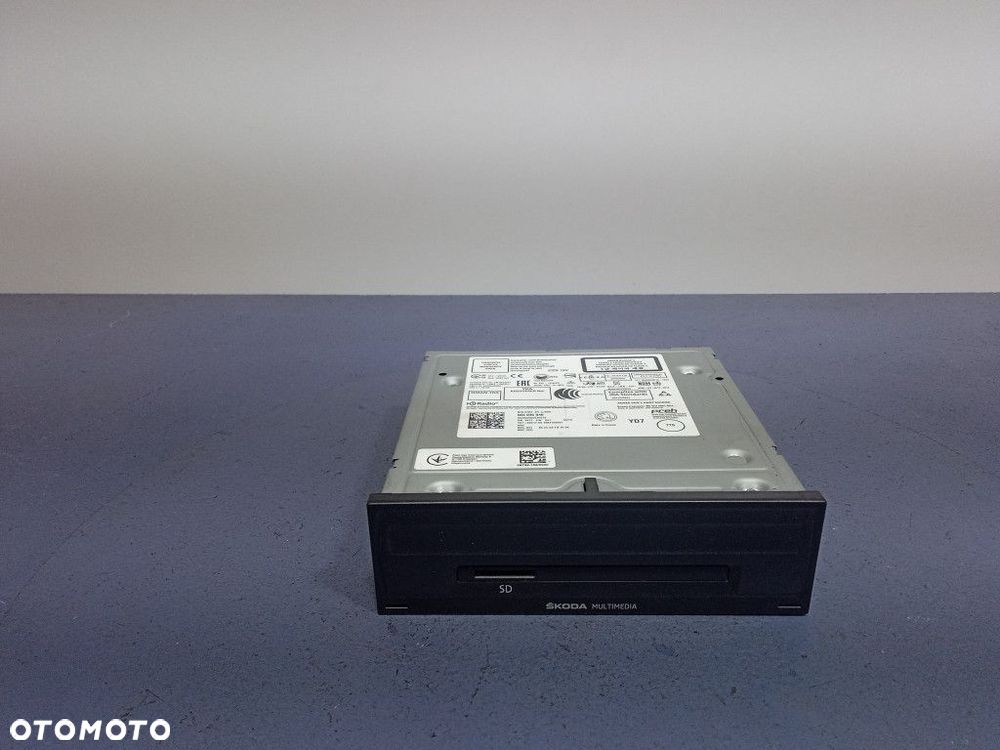 SKODA OCTAVIA III LIFT CZYTNIK NAWIGACJI MULTIMEDIA 565035840 - 1