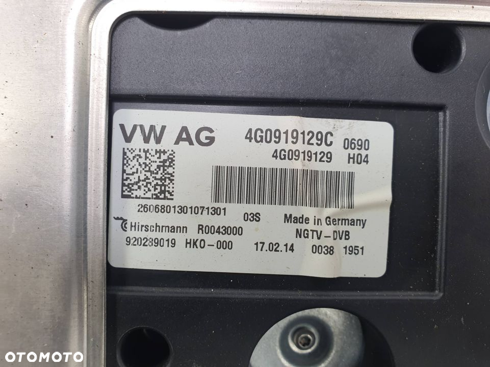 MODUŁ AUDI A8 L D4 4G0919129C - 2